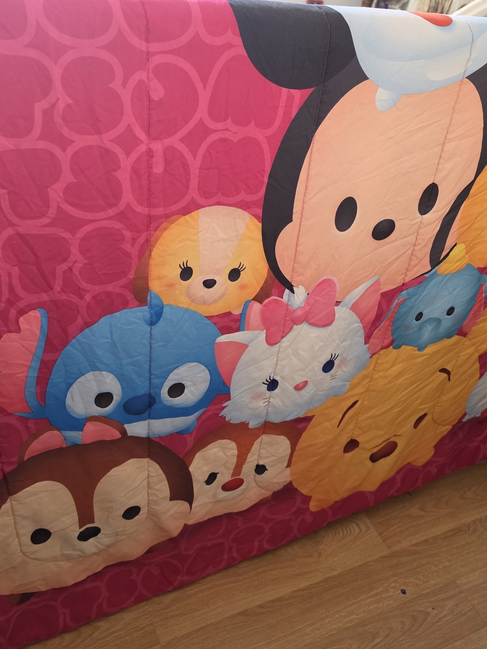 Plush Pink Small Pets Comfort Throw - Cute Character Design